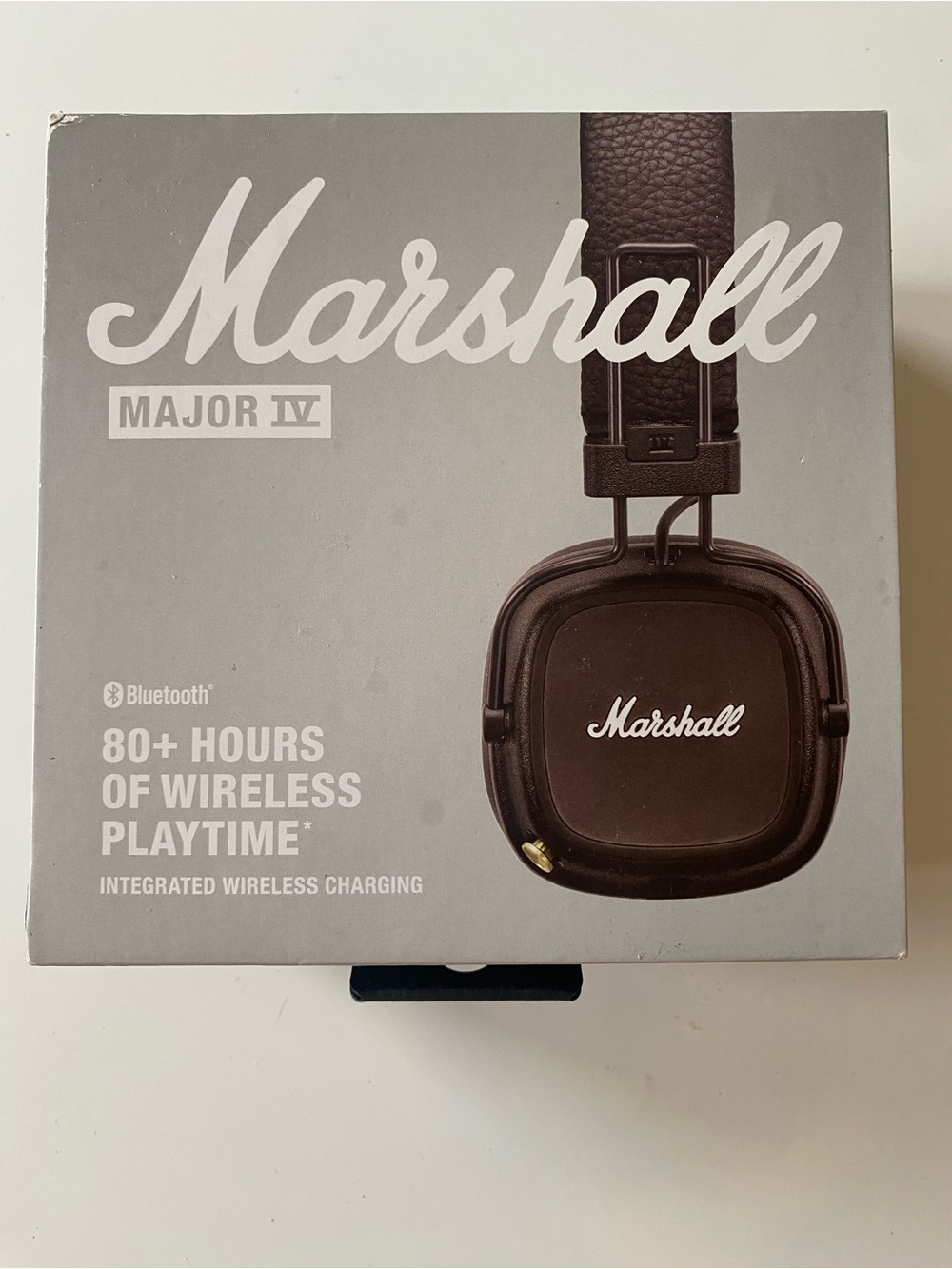 Marshall Major IV Wireless Headphones Brown